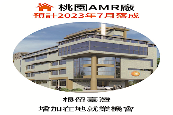 碩陽桃園二廠/AMR 廠，擬於 7月/2023 落成  （從馬達切入系統，碩陽桃園二廠將帶來 5 億業績 2023 Apr）