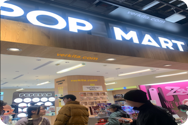 野獸國的潛在競爭同業泡泡瑪特（POP MART）在台灣有實體店面，主攻不同大小公仔 by verkita 野獸國自製商品價位天秤兩端，最貴、平價盲盒 2025 Feb(增)