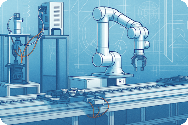 自動化機械手臂_machine_blueprint 美關稅抵定、製造業資本支出確立，有利達明 Aug 2025