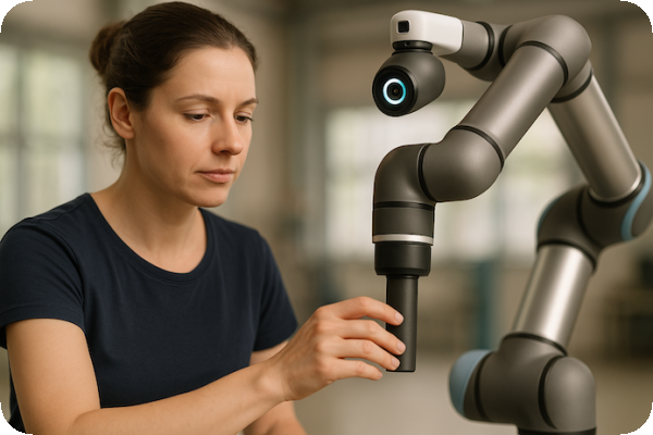 20250813_協作機器人具 AI 與視覺功能，能與人員安全協作，而受業界重視與採用 協作機器人滲透率仍低，亞歐美製造/消費需求看漲 Aug 2025