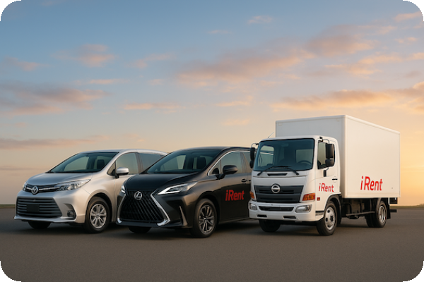 紅色iRent車隊（包含 HINO 與 Lexus）無人駕駛趨勢成形，和運租車走向車隊管理 Sep 2025