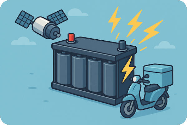 佐茂以鋰電池模組，打入低軌衛星、輕型電動物流車供應鏈 輕型電動載具供應鏈成熟，佐茂積極投入 Oct 2025(增)