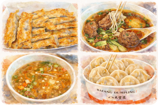 庶民美食，酥脆鍋貼、水餃、酸辣湯與牛肉麵 1Q26 上市訂閱：雅特力、安葆、八方雲集等