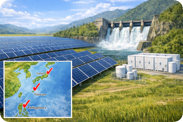 禾迅綠電在太陽能電站以外，再拓及水力發電接案，並投入儲能系統建置能力（除了台、日，正投入菲律賓市場） 禾迅菲律賓拓水力發電，儲能/氫能予美國 AI 雲端 Jan.2026(全).