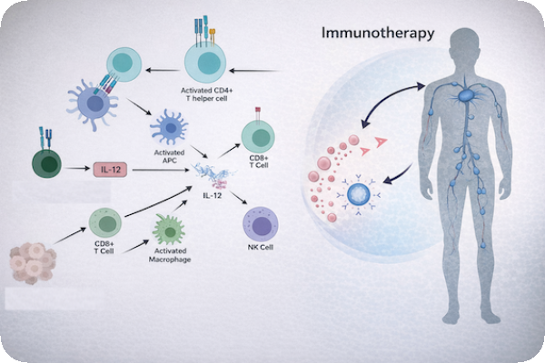 IL-12介白素是麗寶新藥開發 LIB-101 的核心技術，主軸適應症是 CTCL 等淋巴瘤合併免疫療法上 麗寶 LIB-101/IL-12 介白素免疫風暴低，淋巴瘤優先 Feb.2026(全)