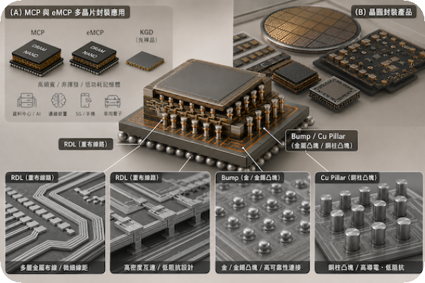 瑞峰的 RDL（重布線路）與 Bump（金屬凸塊）是服務記憶體客戶與IC 客戶的重要服務 瑞峰 2027-28 年 AI/CPO 機遇，重新定價晶圓封裝 May.2026(全)