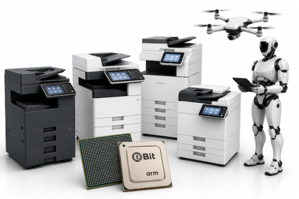 QBit 先在熟悉的 MFP 市場練兵，中長期會與 arm 策略合作 通寶精密動件、量子 PQC，吸引 ARM 策略合作入股 May.2026