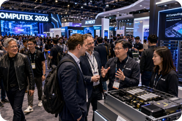 2026 台北 Computex 南港與信義區展，是 AI 與科技新技術的重要演譯展覽 4Q26 興櫃訂閱：技宸
