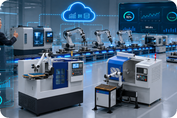 新代集團持續受惠於 AI 產業架構下的製造升級，且避開了中國傳統製造業的內捲產業 新代 1H26 接單增，避開內捲、受益政策紅利 Aug.2026