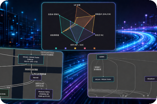 2026下半年到2027年光通訊處於技術克服瓶頸， AI 與光互連巨擘結盟與角力格局 光通訊 2026 ㊤ 技術突破瓶頸，全球巨擘結盟與角力 Aug.26